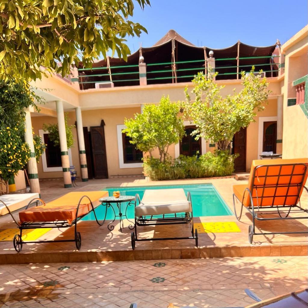 Riad Rime Garden Marrakech Lagouassem Exteriér fotografie