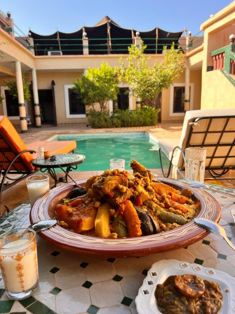 Riad Rime Garden Marrakech Lagouassem Exteriér fotografie